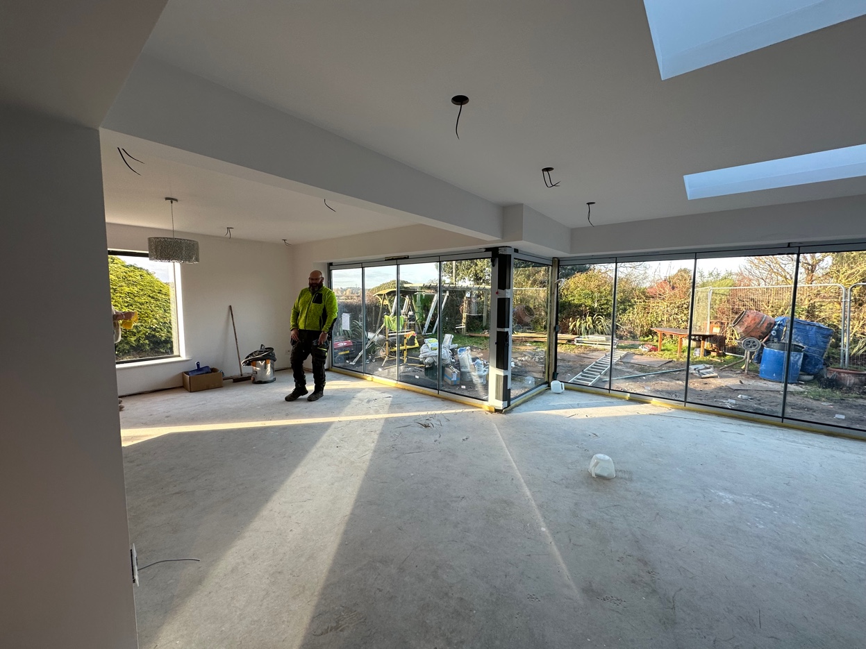 Residential construction project