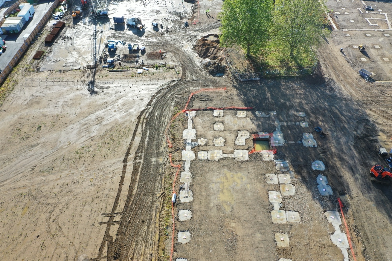 Mid-build construction review